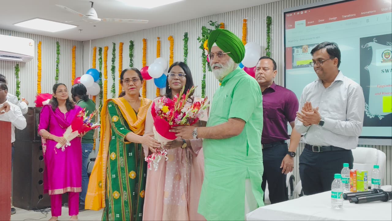 Inauguration of Machine in Eye Dept