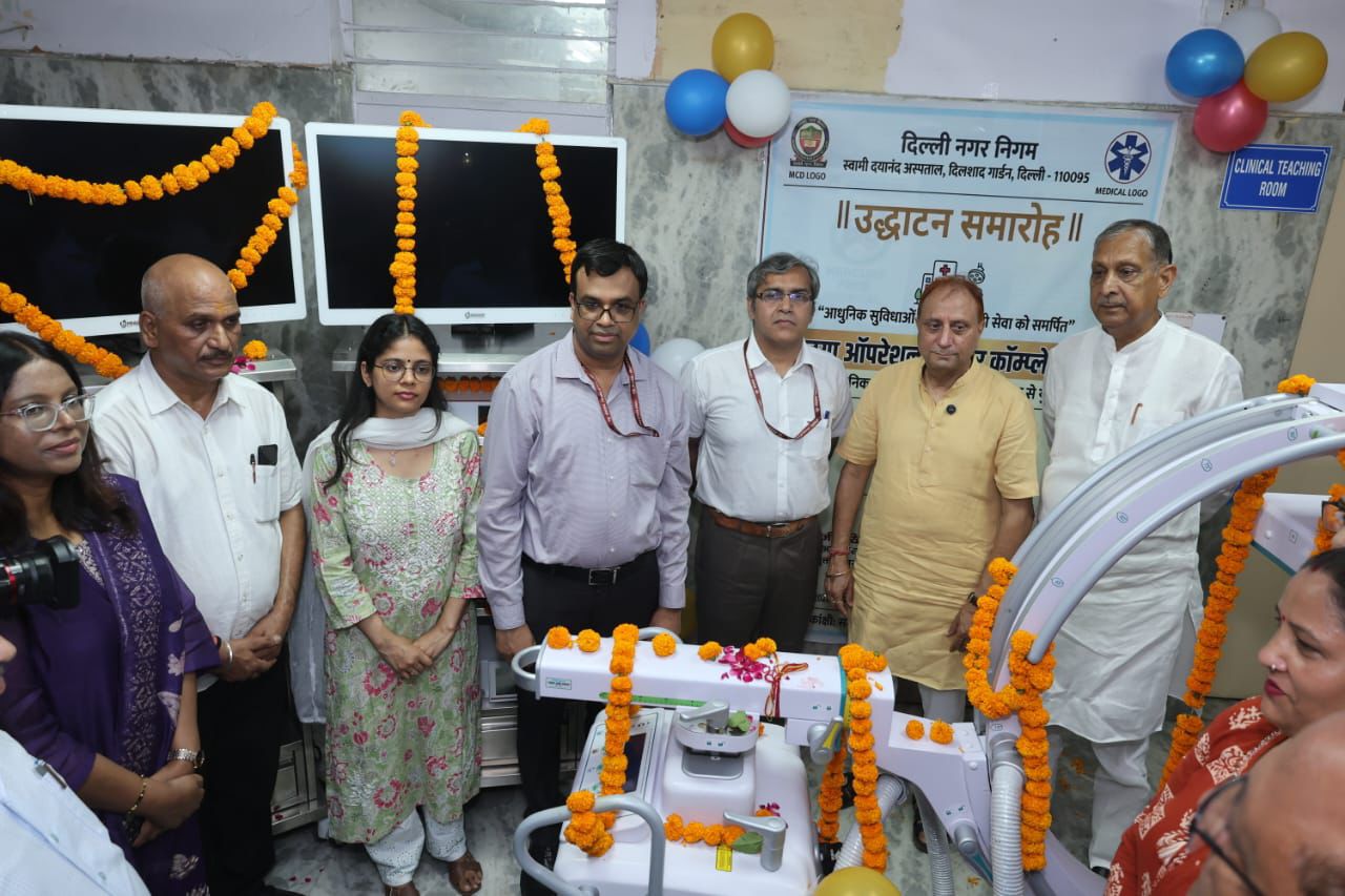 Inauguration of Surgery Equipments in SDNH