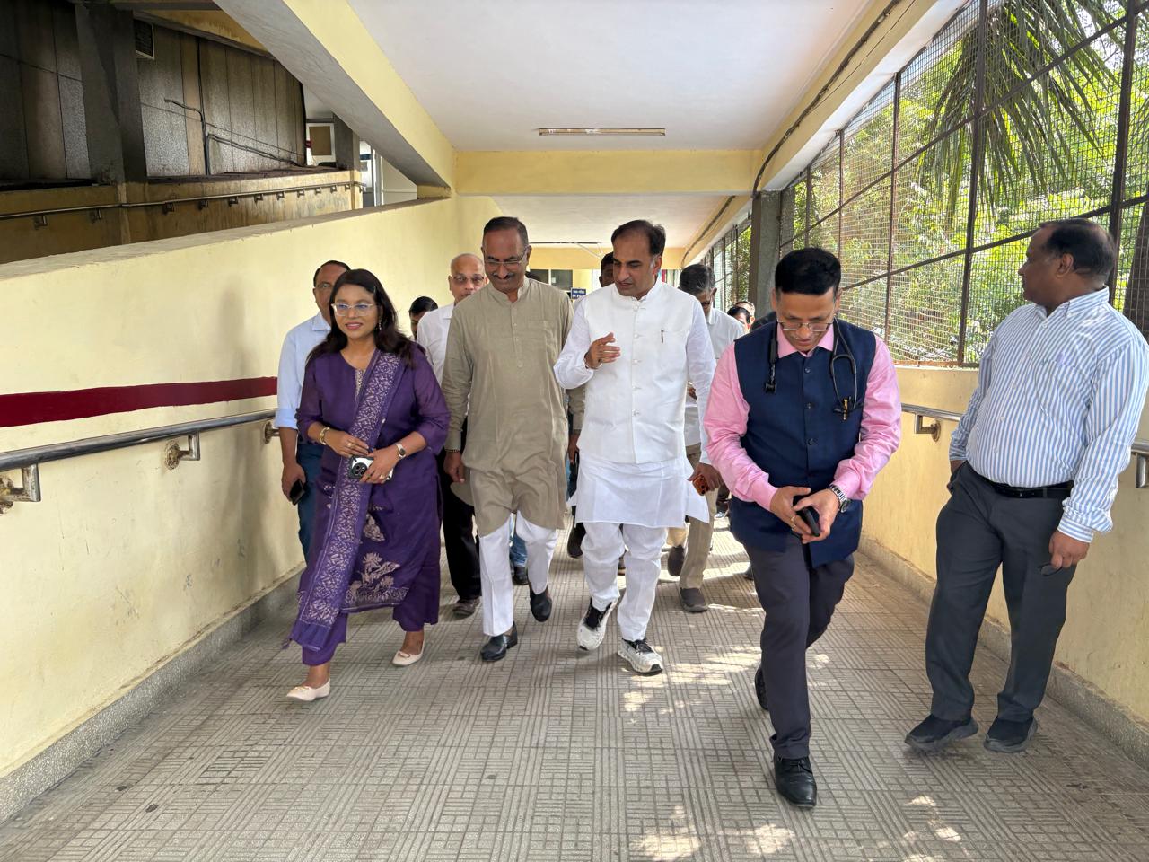 Addl. Commissioner round for "Kude Se Azadi" Program